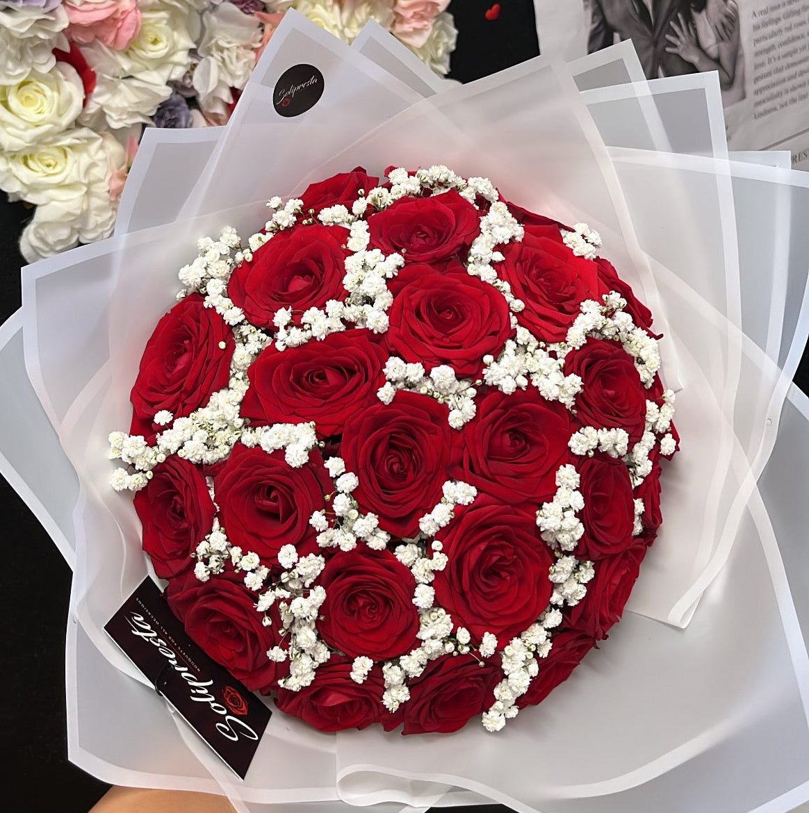 Bouquets de Roses Rouges