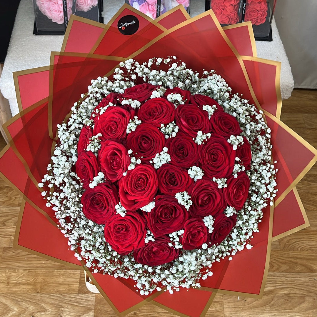 Bouquets de Roses Rouges