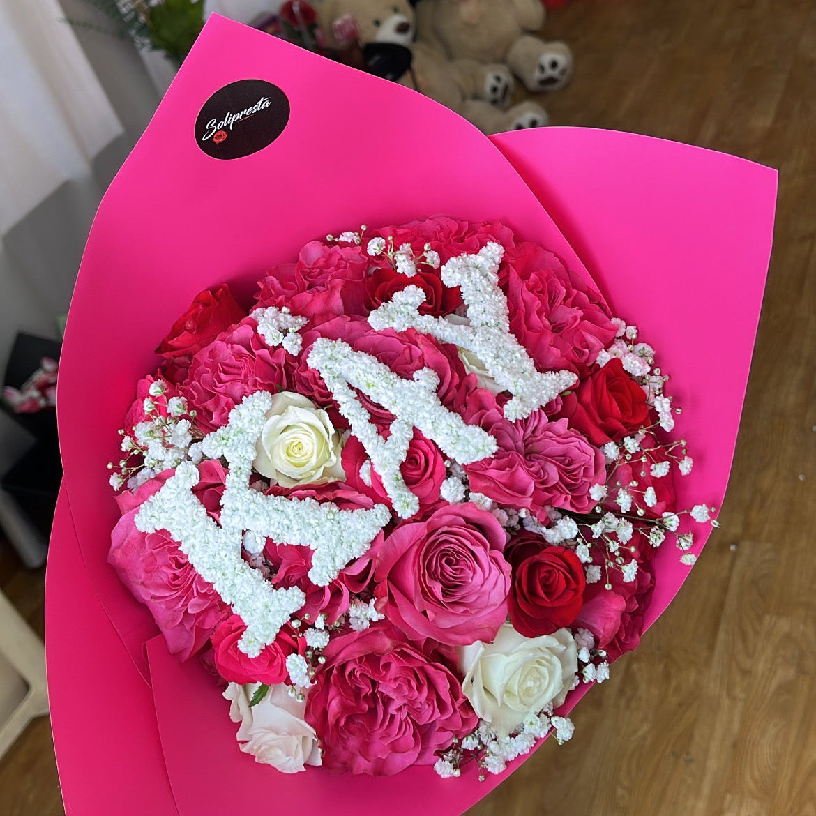 Bouquets de Roses Personnalisation Premium