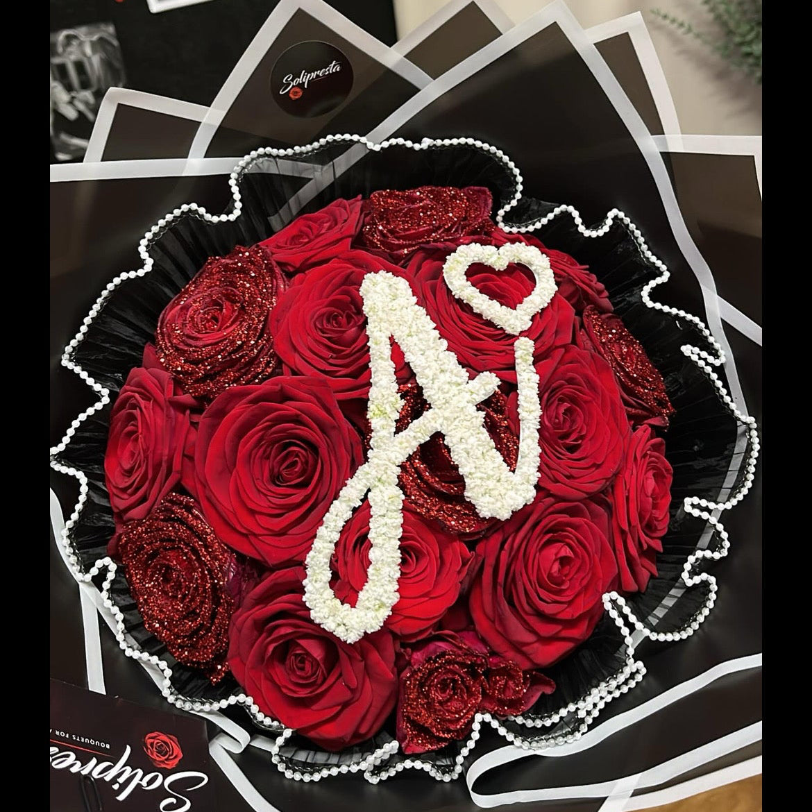 Bouquets de Roses Personnalisation Premium