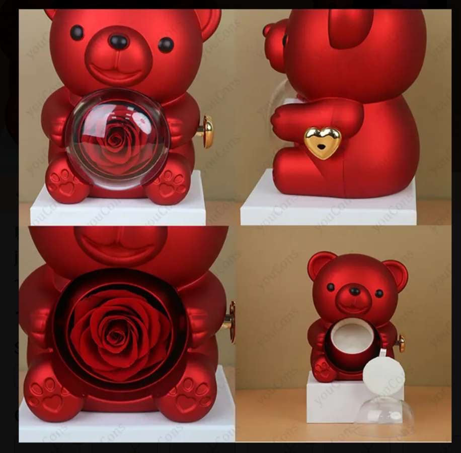 Ours magique avec collier