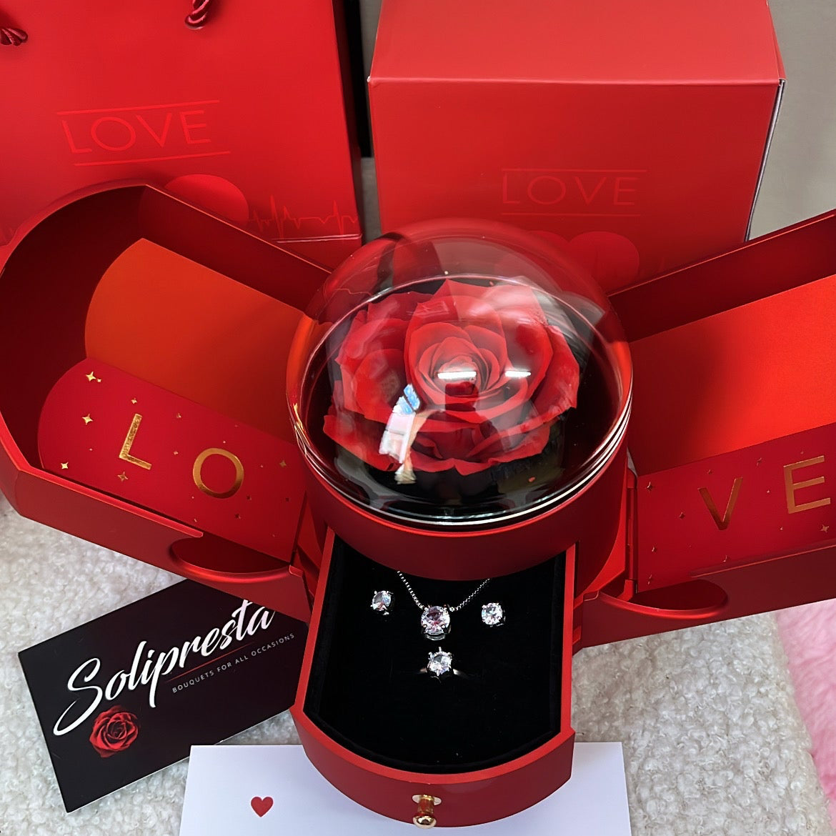 Dôme Éternel – Rose & Parure Bijoux