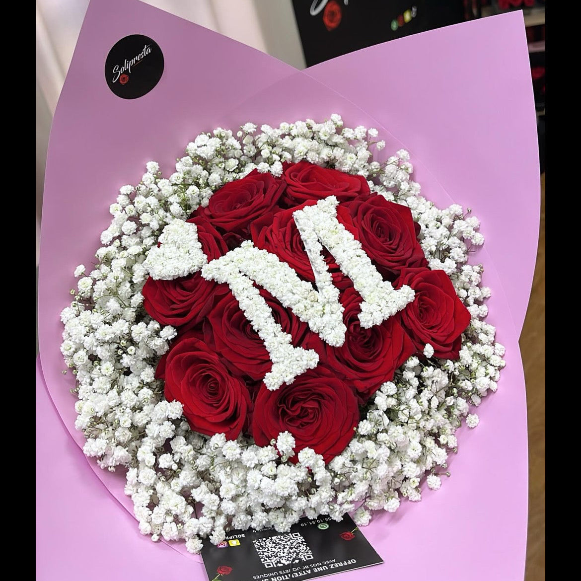 Bouquets de Roses Personnalisation Premium