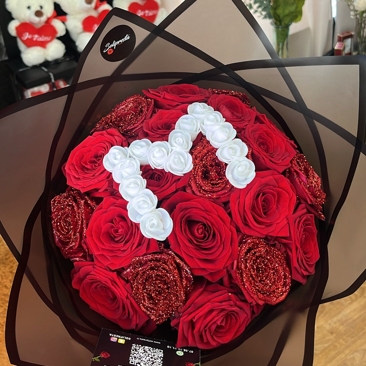 Bouquets de Roses Personnalisation Classique