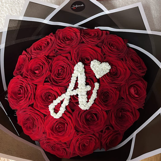 Bouquets de Roses Personnalisation Premium