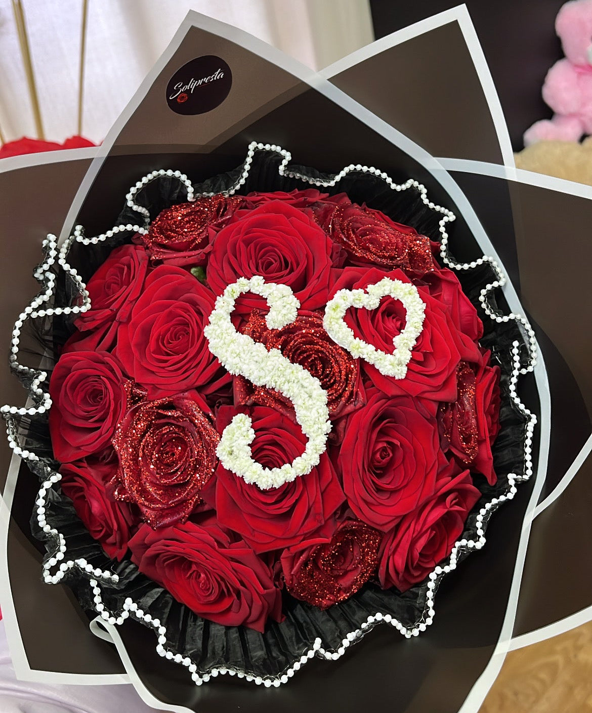 Bouquets de Roses Personnalisation Premium