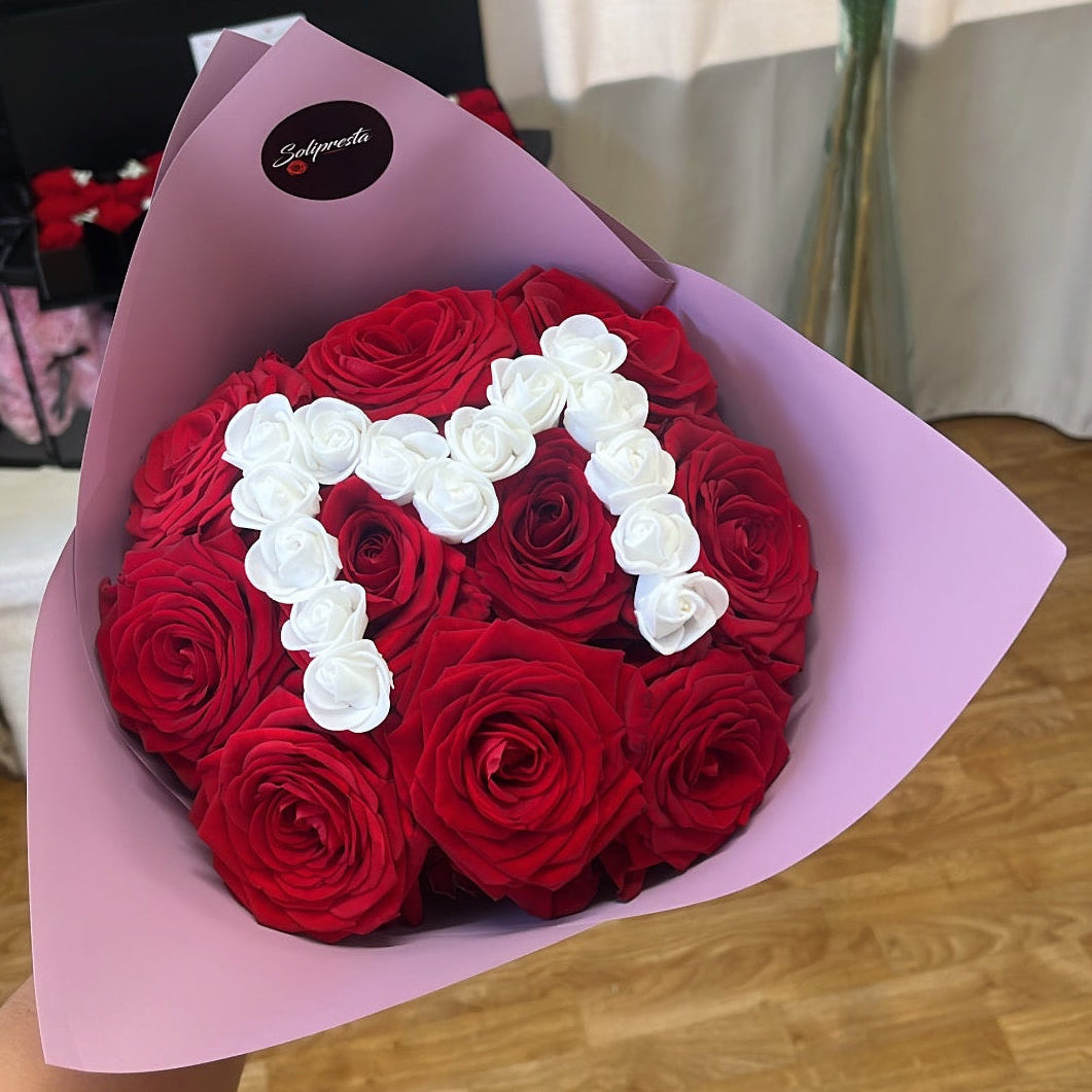 Bouquets de Roses Personnalisation Classique