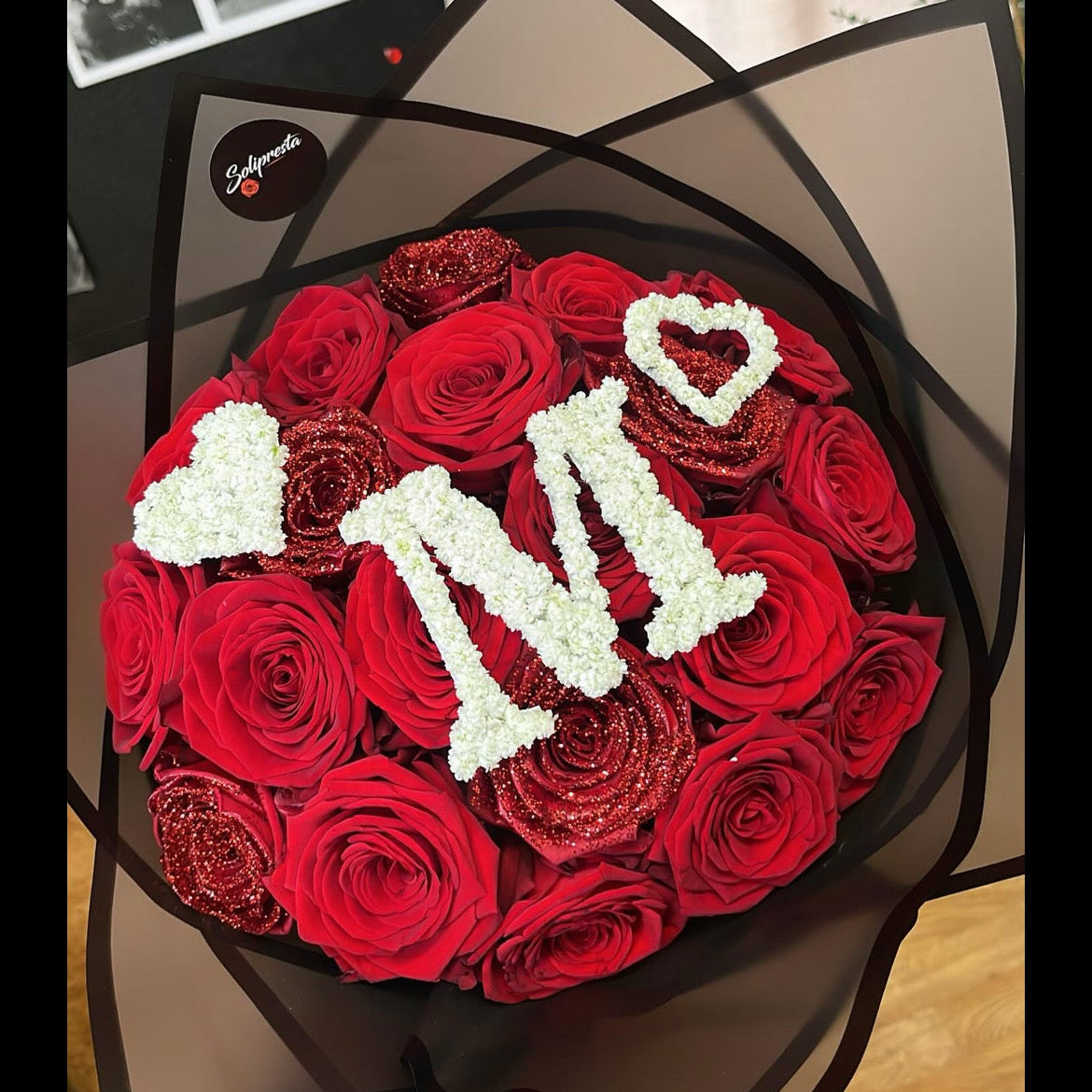 Bouquets de Roses Personnalisation Premium