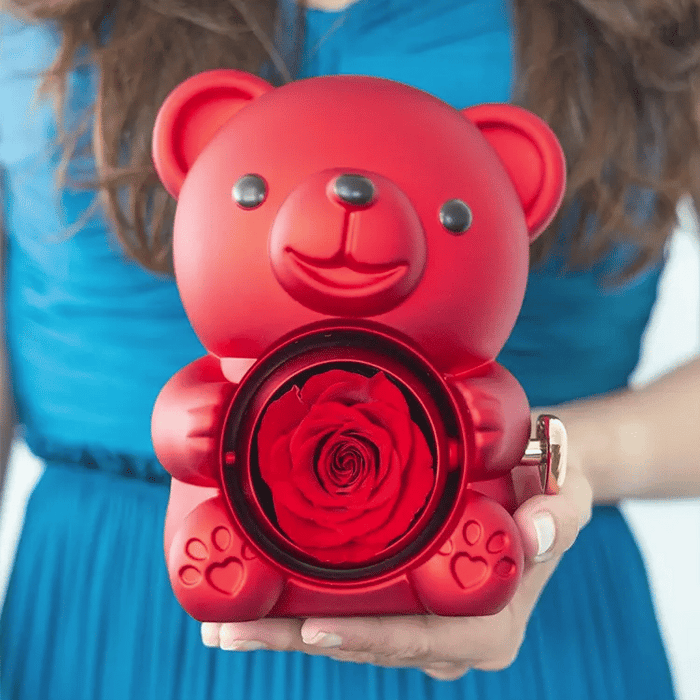 Ours magique avec collier