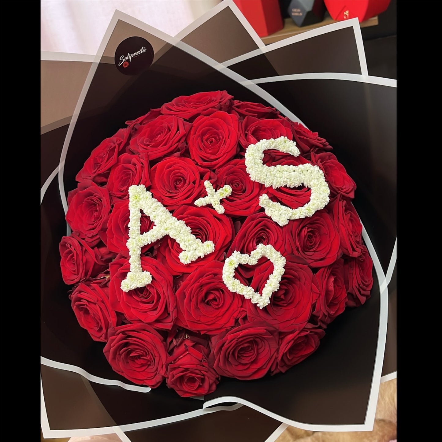 Bouquets de Roses Personnalisation Premium