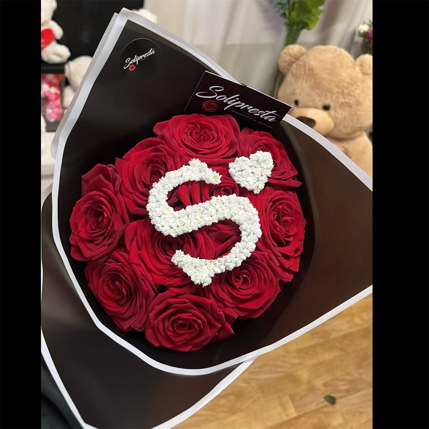 Bouquets de Roses Personnalisation Premium